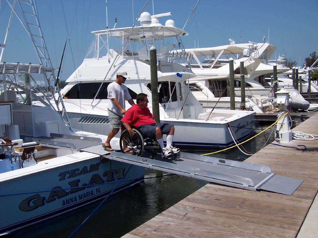 wheelchair  boarding ramp